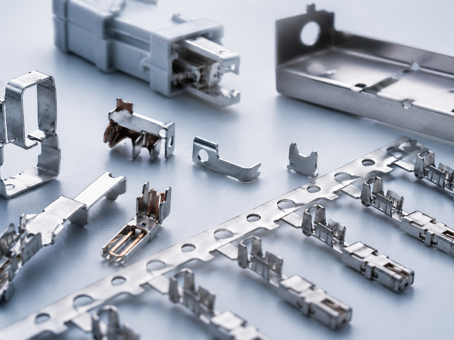 Kontakt- und Stanzteile als technische Einzelteile