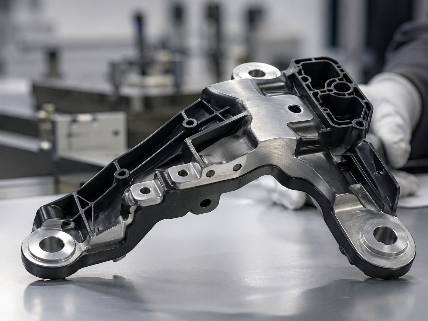 Hybridmodul mit Metall- und Kunststoffverbindung